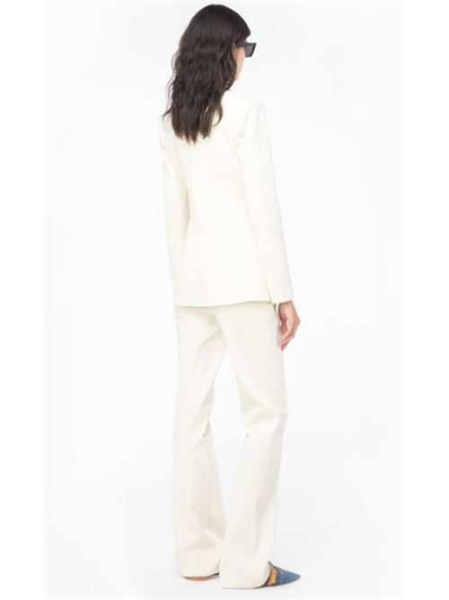 Flared trousers in stretch cotton tricotine Pinko | 103276-A1P9.N96